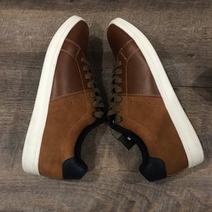 Express Men’s Brown Sneakers Multi-Tonal NWT